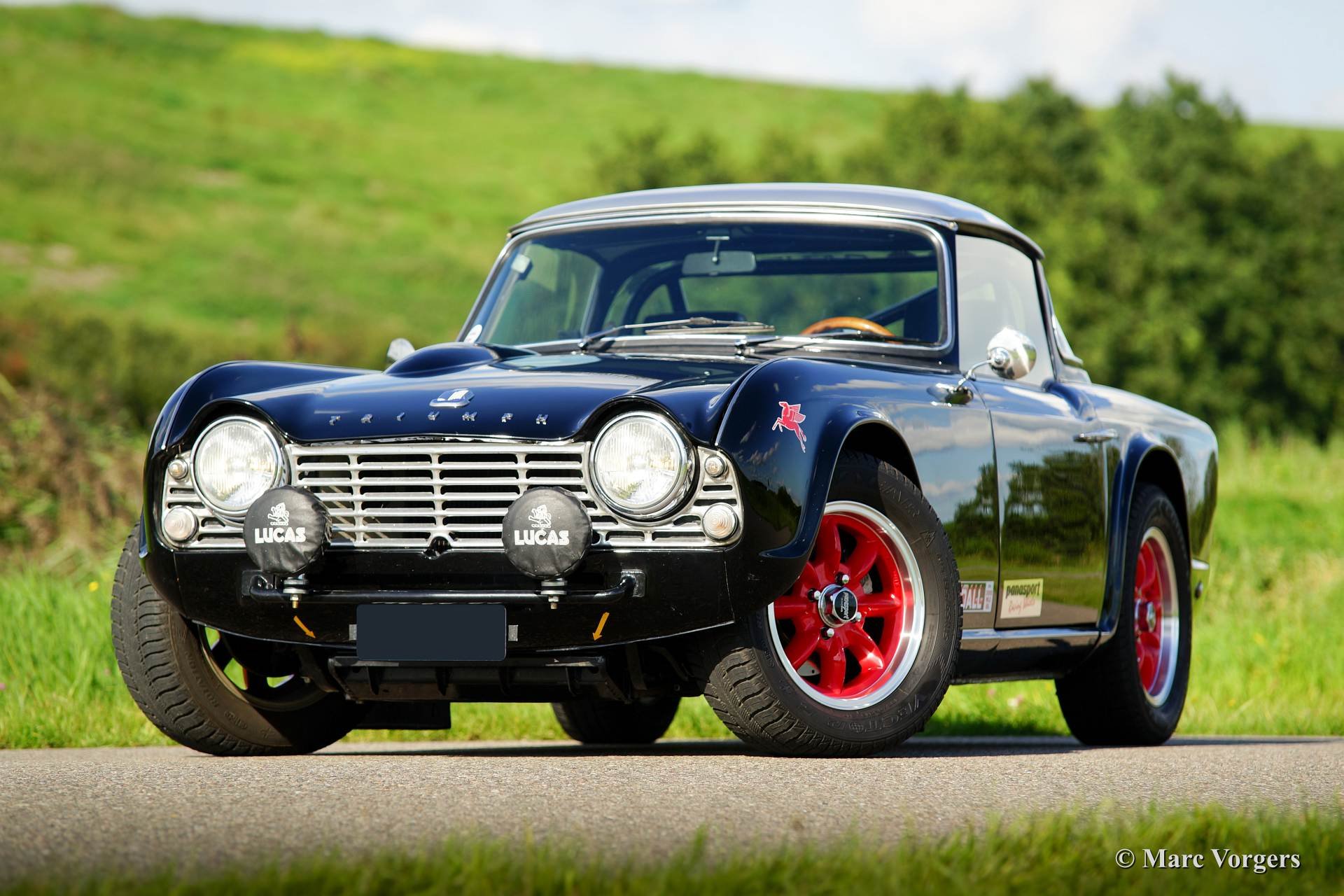 Triumph TR4 Surrey Top Rally Car
