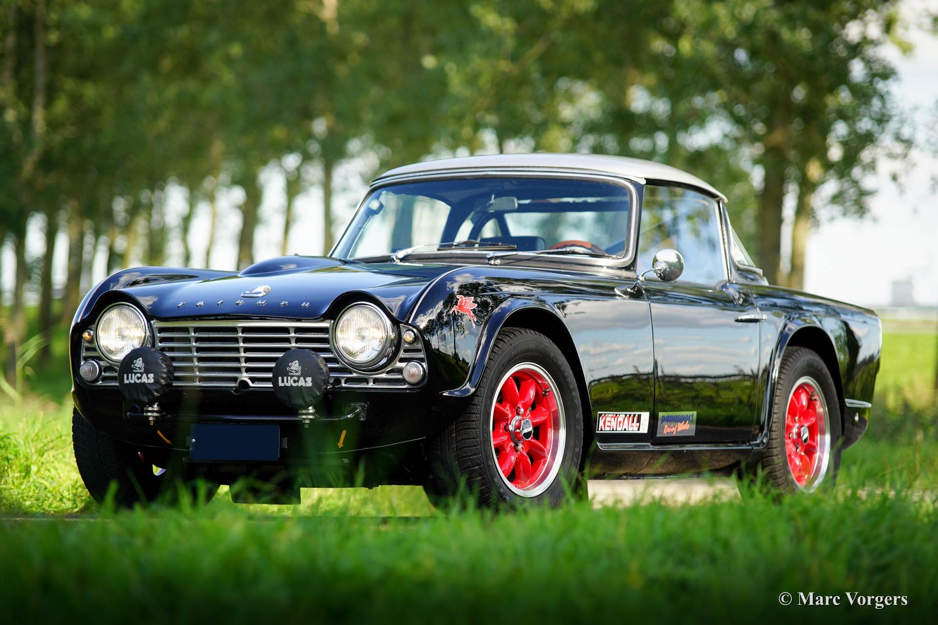 Triumph TR4 Surrey Top Rally Car