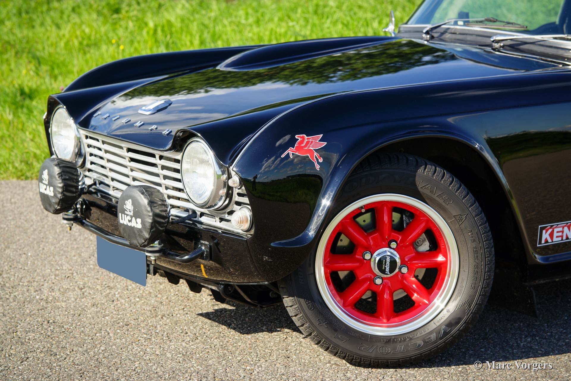 Triumph TR4 Surrey Top Rally Car